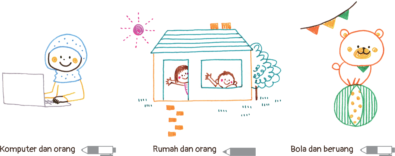 Gambar ilustrasi gabungan image
